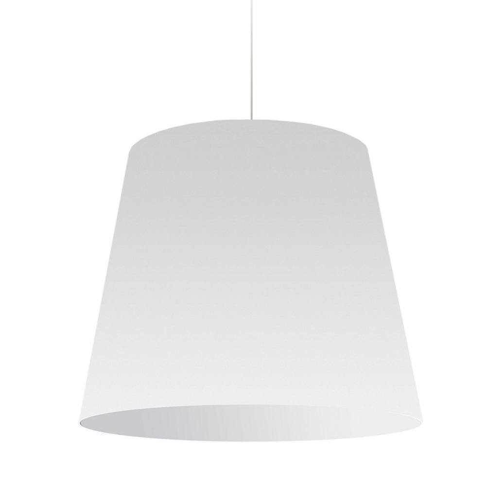 Dainolite Canada - One Light Pendant - Oversized Drum - White- Union Lighting Luminaires Decor