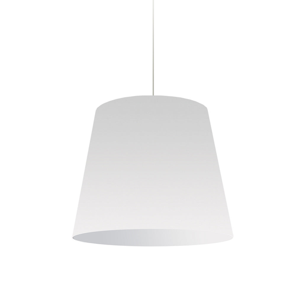 Dainolite Canada - One Light Pendant - Oversized Drum - White- Union Lighting Luminaires Decor