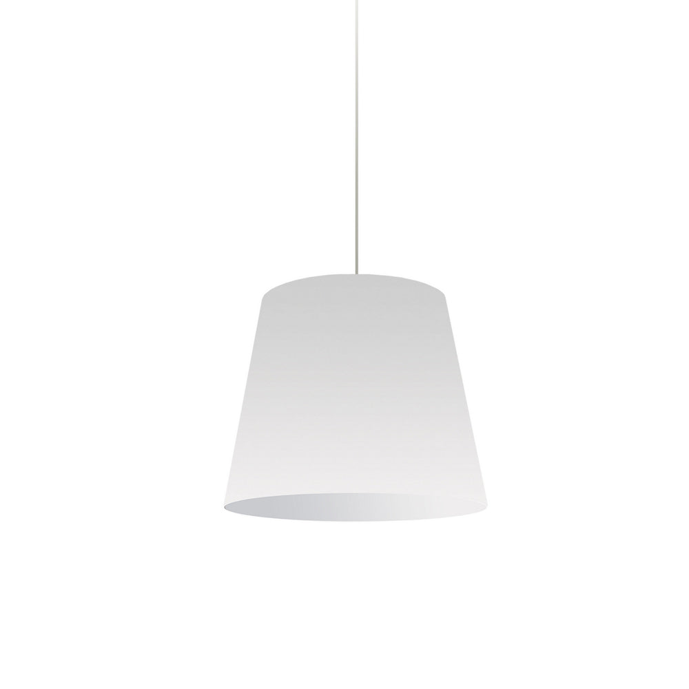 Dainolite Canada - One Light Pendant - Oversized Drum - White- Union Lighting Luminaires Decor