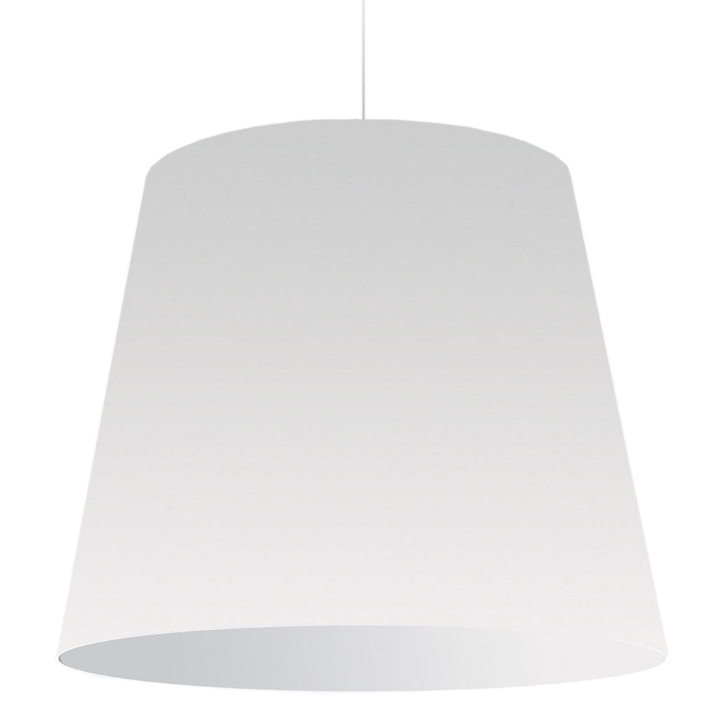 Dainolite Canada - One Light Pendant - Oversized Drum - White- Union Lighting Luminaires Decor