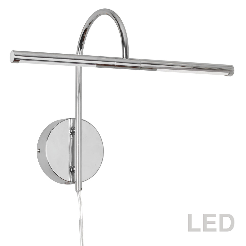 Dainolite Canada - LED Picture Light - Display/Exhibit - Polished Chrome- Union Lighting Luminaires Decor