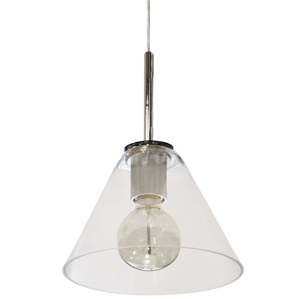 Dainolite Canada - One Light Pendant - Roswell - Polished Chrome- Union Lighting Luminaires Decor