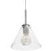 Dainolite Canada - One Light Pendant - Roswell - Satin Chrome- Union Lighting Luminaires Decor