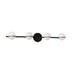 Dainolite Canada - Four Light Vanity Fixture - Sofia - Black- Union Lighting Luminaires Decor