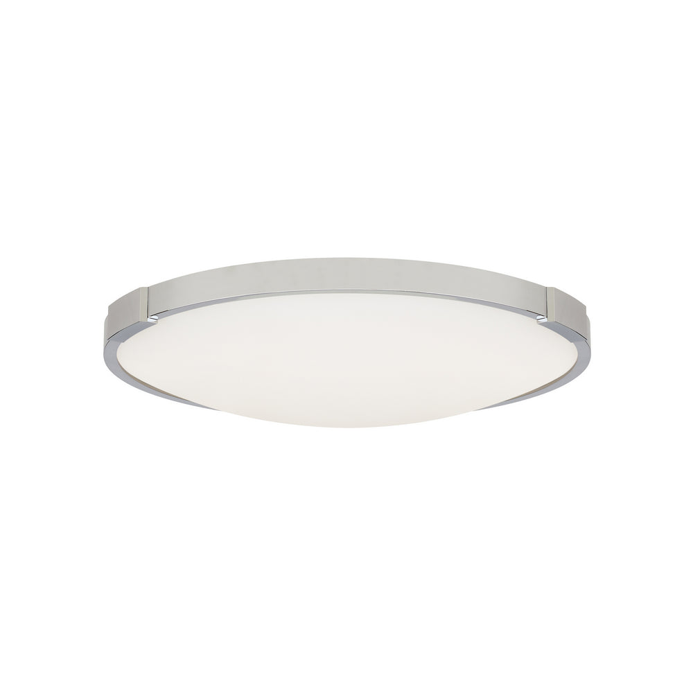 Visual Comfort Modern - LED Flush Mount - Lance - Chrome- Union Lighting Luminaires Decor