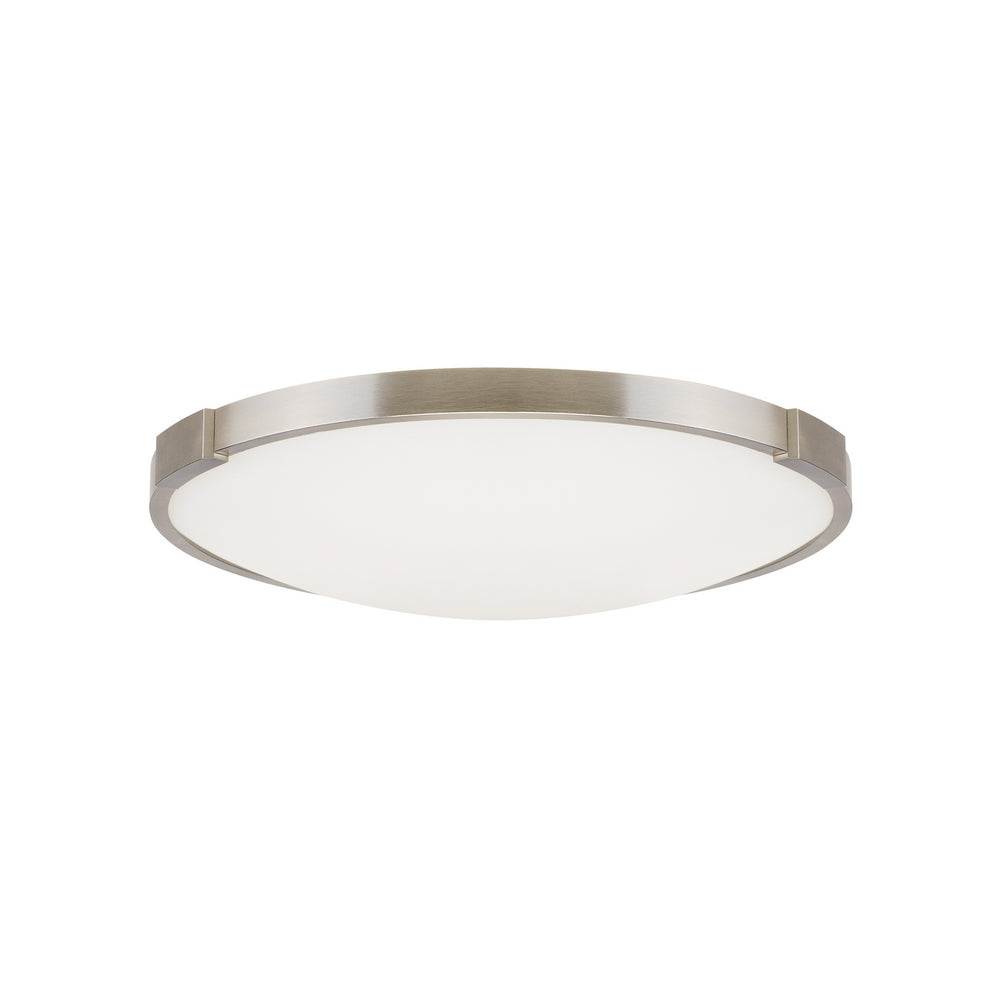 Visual Comfort Modern - LED Flush Mount - Lance - Satin Nickel- Union Lighting Luminaires Decor