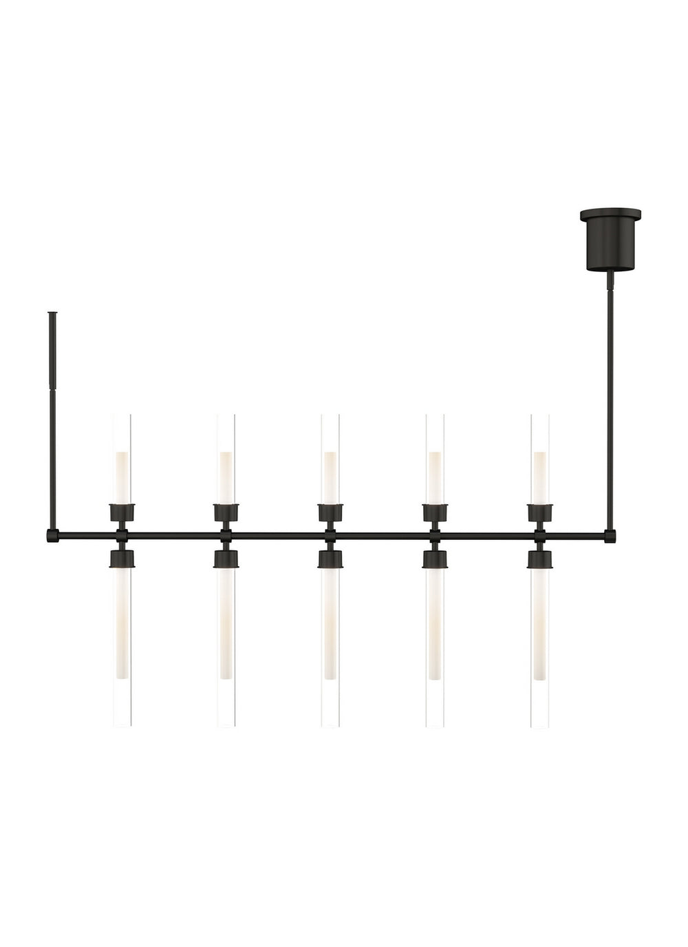 Visual Comfort Modern - LED Suspension - Linger - Natural Brass- Union Lighting Luminaires Decor