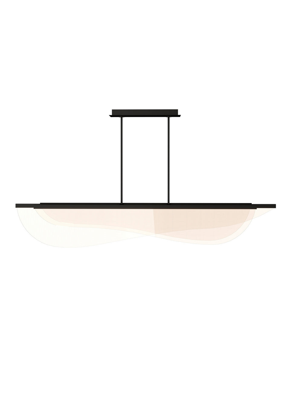 Visual Comfort Modern - LED Suspension - Nyra - Nightshade Black- Union Lighting Luminaires Decor