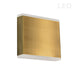 Dainolite Canada - LED Wall Sconce - Emery - Aged Brass- Union Lighting Luminaires Decor