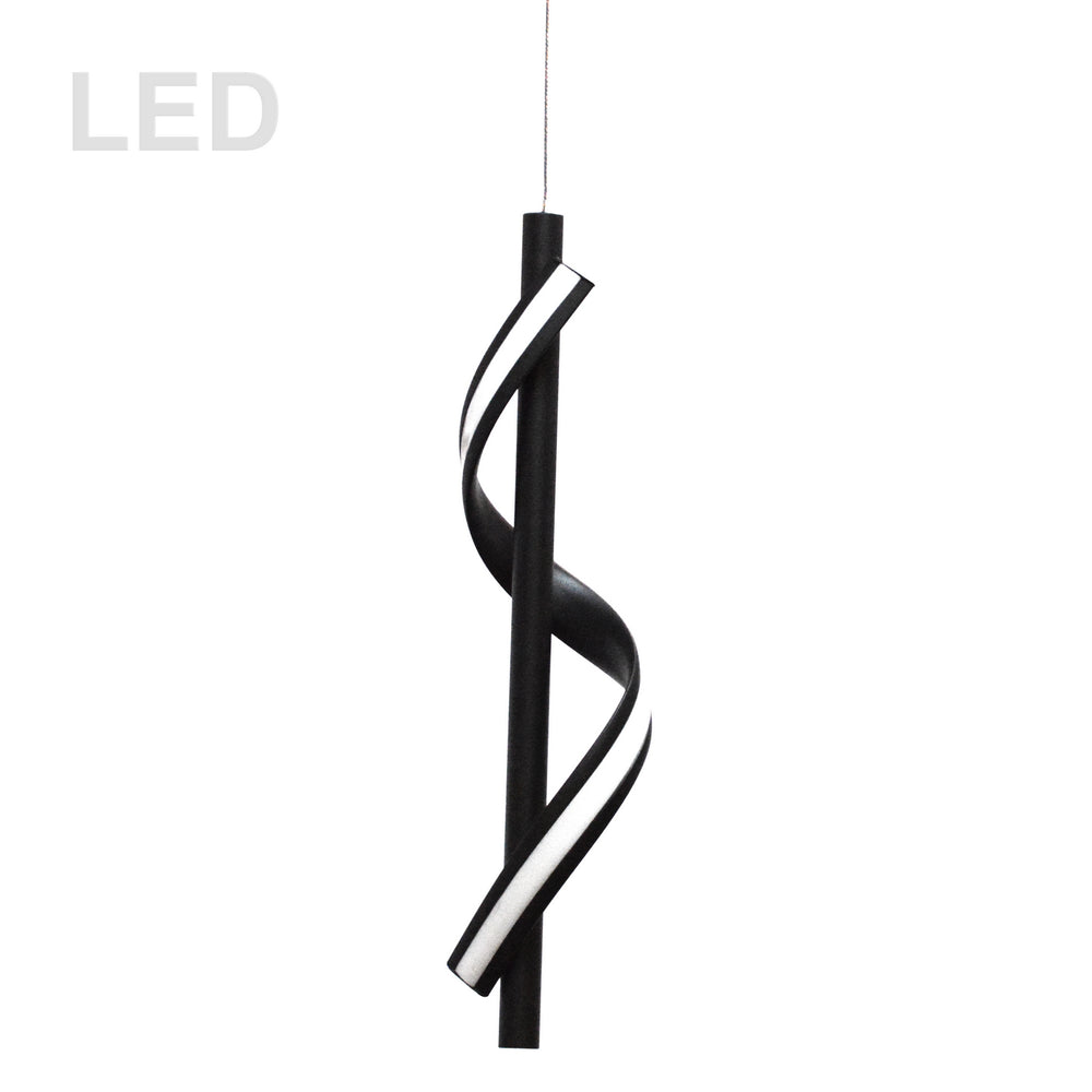 Dainolite Canada - LED Pendant - Justine - Black- Union Lighting Luminaires Decor