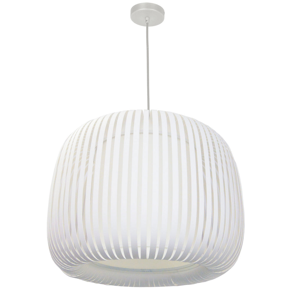 Dainolite Canada - One Light Pendant - Mia - White- Union Lighting Luminaires Decor