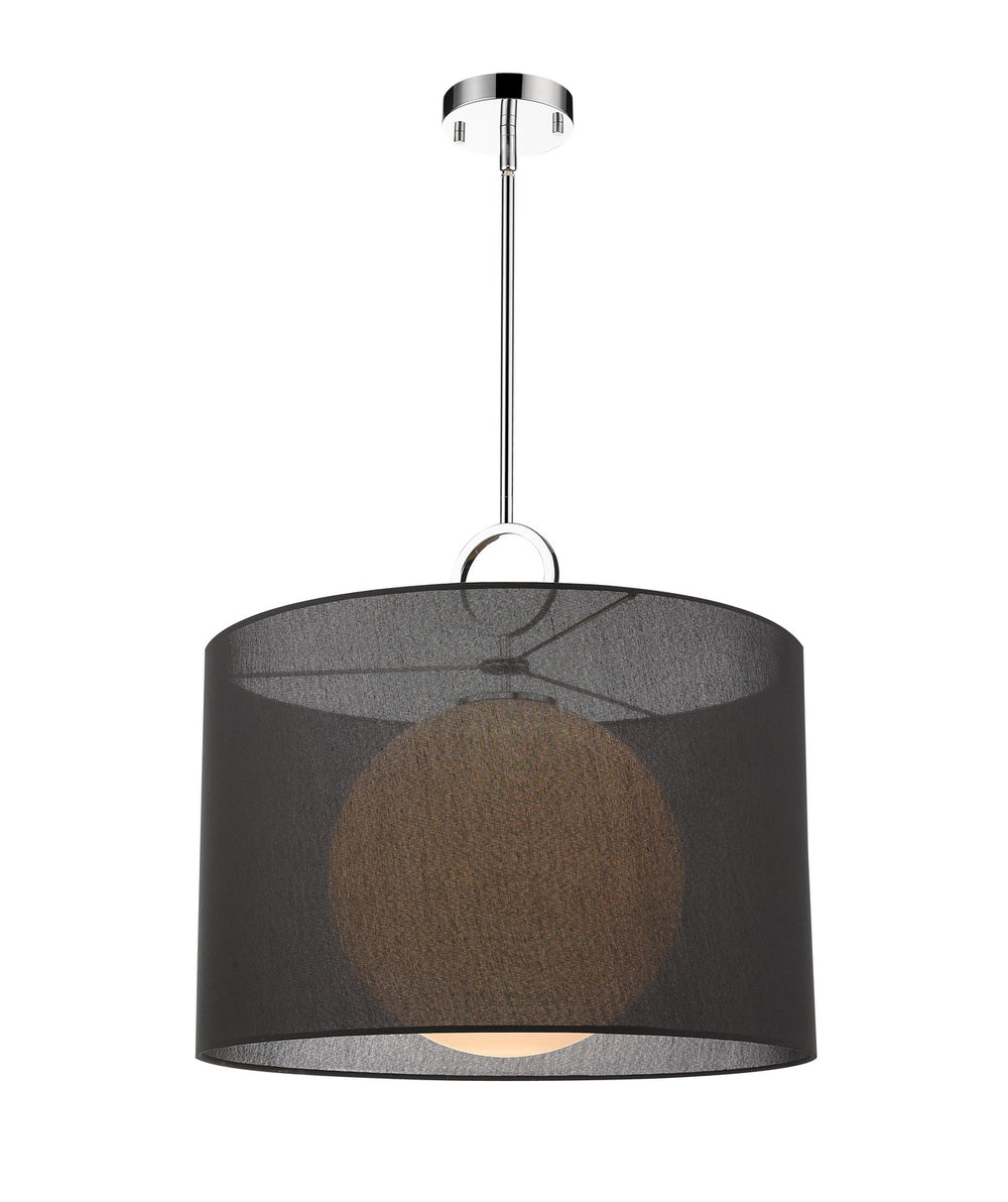 Z-Lite Canada - One Light Pendant - Arosia - Chrome- Union Lighting Luminaires Decor