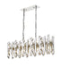 Z-Lite Canada - 11 Light Linear Chandelier - Bova - Polished Nickel- Union Lighting Luminaires Decor