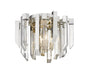Z-Lite Canada - Four Light Flush Mount - Bova - Polished Nickel- Union Lighting Luminaires Decor