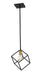 Z-Lite Canada - One Light Pendant - Vertical - Bronze + Olde Brass- Union Lighting Luminaires Decor
