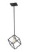 Z-Lite Canada - One Light Pendant - Vertical - Matte Black + Brushed Nickel- Union Lighting Luminaires Decor