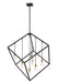 Z-Lite Canada - Seven Light Chandelier - Vertical - Bronze + Olde Brass- Union Lighting Luminaires Decor