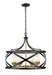 Z-Lite Canada - Six Light Chandelier - Malcalester - Matte Black / Olde Brass- Union Lighting Luminaires Decor