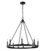 Z-Lite Canada - Eight Light Chandelier - Barclay - Matte Black- Union Lighting Luminaires Decor