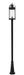 Z-Lite Canada - One Light Outdoor Post Mounted Fixture - Roundhouse - Black- Union Lighting Luminaires Decor