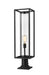 Z-Lite Canada - One Light Outdoor Pier Mounted Fixture - Dunbroch - Black- Union Lighting Luminaires Decor