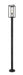 Z-Lite Canada - One Light Outdoor Post Mounted Fixture - Dunbroch - Black- Union Lighting Luminaires Decor