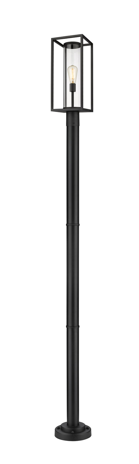 Z-Lite Canada - One Light Outdoor Post Mounted Fixture - Dunbroch - Black- Union Lighting Luminaires Decor