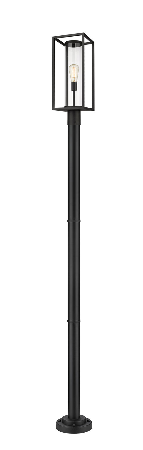 Z-Lite Canada - One Light Outdoor Post Mounted Fixture - Dunbroch - Black- Union Lighting Luminaires Decor