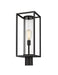 Z-Lite Canada - One Light Outdoor Post Mount Fixture - Dunbroch - Black- Union Lighting Luminaires Decor