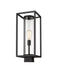 Z-Lite Canada - One Light Outdoor Post Mount Fixture - Dunbroch - Black- Union Lighting Luminaires Decor