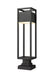 Z-Lite Canada - LED Outdoor Pier Mounted Fixture - Barwick - Black- Union Lighting Luminaires Decor