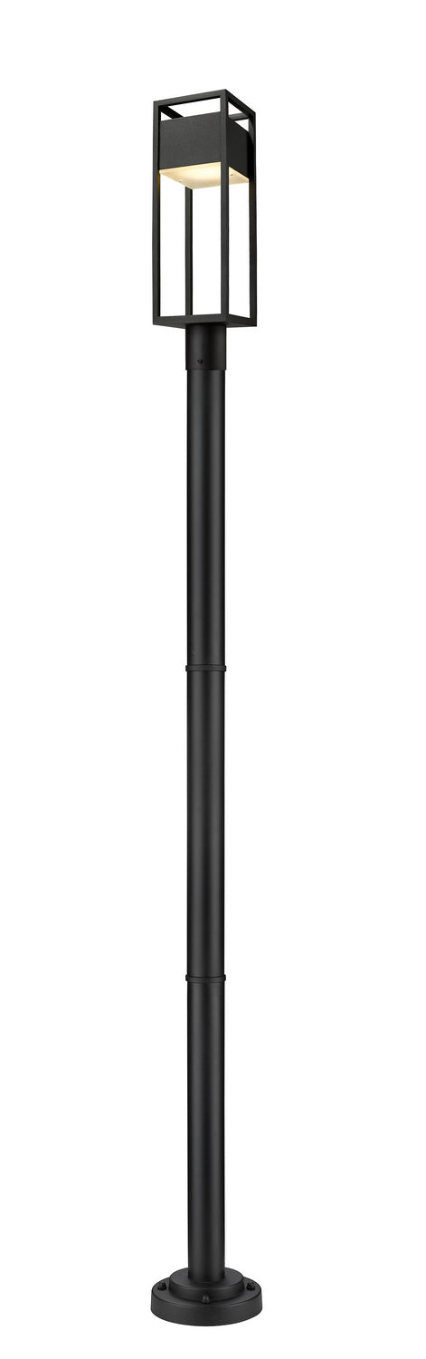 Z-Lite Canada - LED Outdoor Post Moun Fixture - Barwick - Black- Union Lighting Luminaires Decor