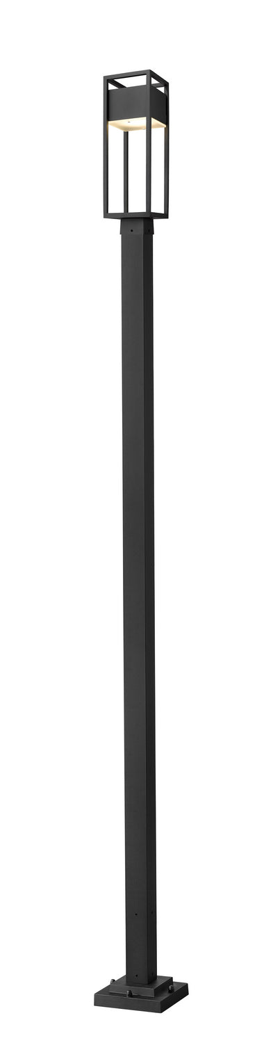 Z-Lite Canada - LED Outdoor Post Moun Fixture - Barwick - Black- Union Lighting Luminaires Decor