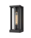 Z-Lite Canada - One Light Outdoor Wall Light - Glenwood - Black- Union Lighting Luminaires Decor