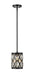 Z-Lite Canada - One Light Pendant - Dealey - Matte Black- Union Lighting Luminaires Decor