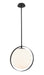 Z-Lite Canada - One Light Pendant - Midnetic - Matte Black- Union Lighting Luminaires Decor