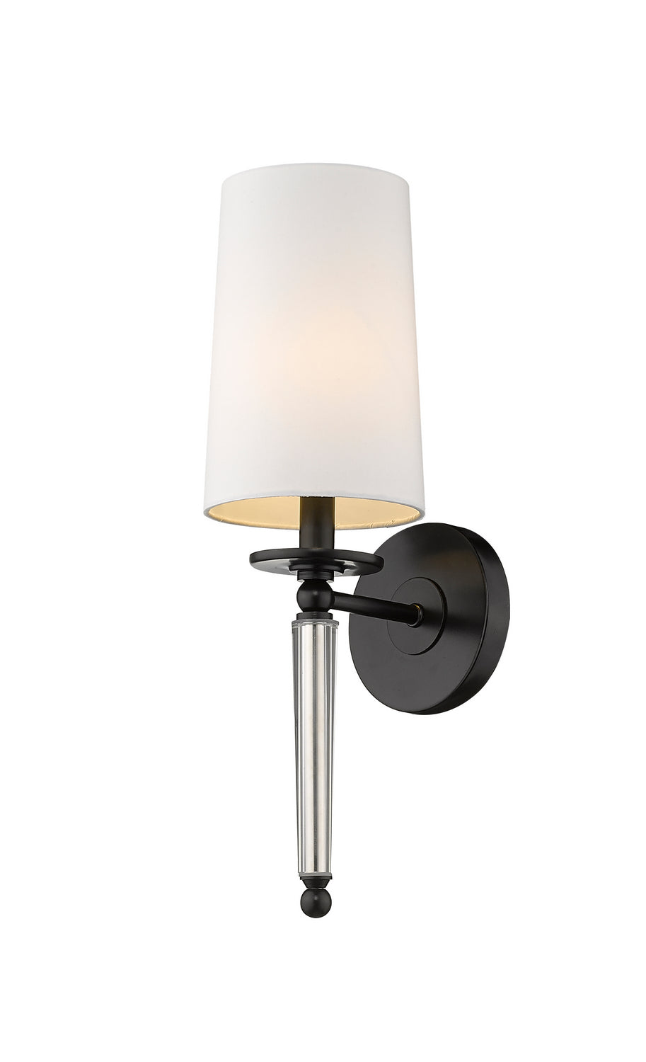 Z-Lite Canada - One Light Wall Sconce - Avery - Matte Black- Union Lighting Luminaires Decor