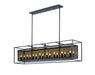 Z-Lite Canada - 16 Light Linear Chandelier - Infinity - Misty Charcoal- Union Lighting Luminaires Decor