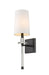 Z-Lite Canada - One Light Wall Sconce - Sophia - Matte Black- Union Lighting Luminaires Decor