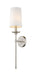 Z-Lite Canada - One Light Wall Sconce - Emily - Brushed Nickel- Union Lighting Luminaires Decor