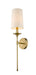 Z-Lite Canada - One Light Wall Sconce - Emily - Rubbed Brass- Union Lighting Luminaires Decor