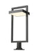 Z-Lite Canada - LED Outdoor Pier Mount - Luttrel - Black- Union Lighting Luminaires Decor