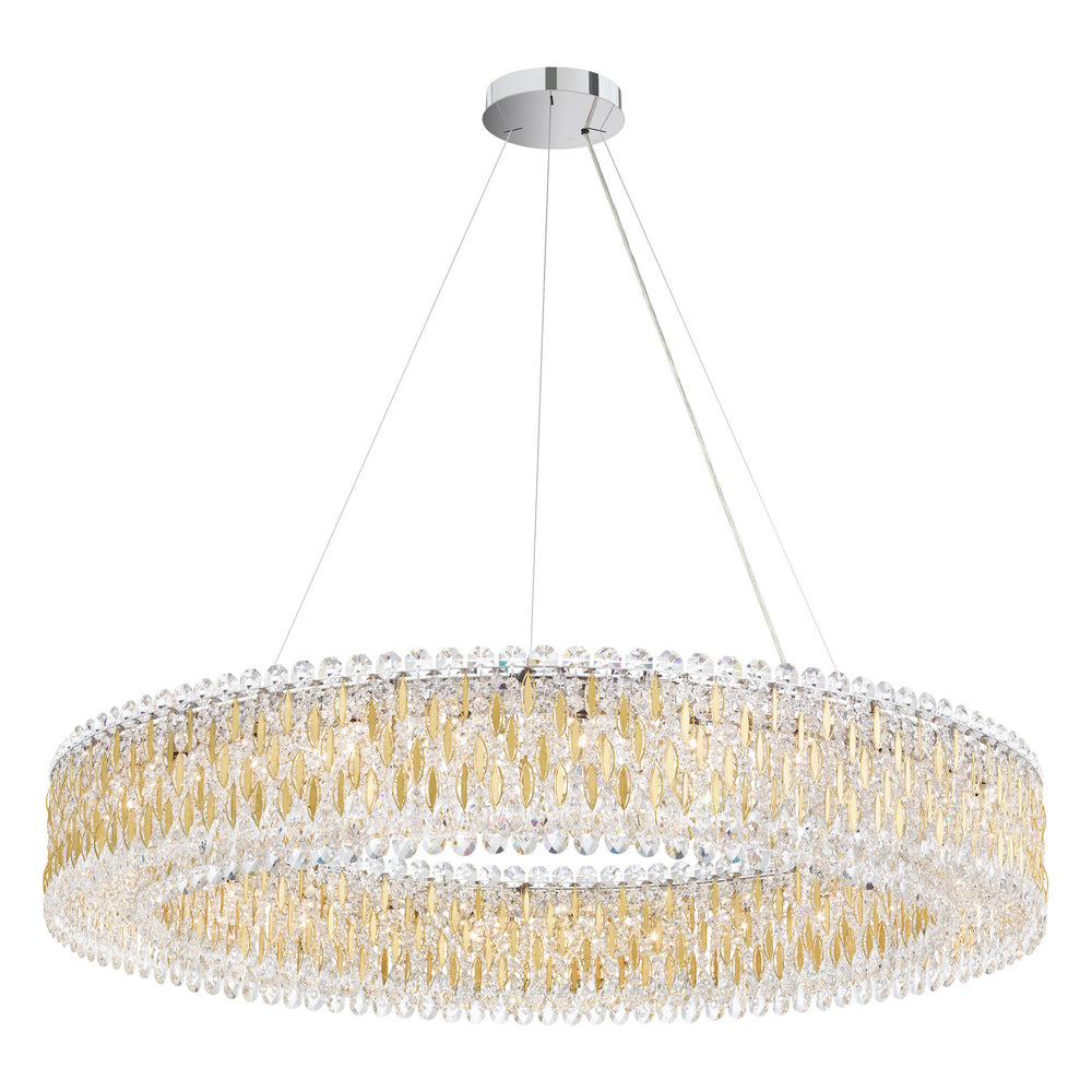 Schonbek - 27 Light Pendant - Sarella - Heirloom Gold- Union Lighting Luminaires Decor