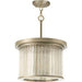 Progress Canada - Three Light Semi Flush Mount - Point Dume-Sequit Point - Antique Nickel- Union Lighting Luminaires Decor