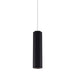 Visual Comfort Modern - One Light Pendant - Blok - Matte Black/Satin Nickel- Union Lighting Luminaires Decor