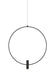 Visual Comfort Modern - LED Pendant - Layla - Nightshade Black- Union Lighting Luminaires Decor