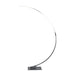 Artcraft Canada - LED Floor Lamp - Cortina - Brushed Grey- Union Lighting Luminaires Decor
