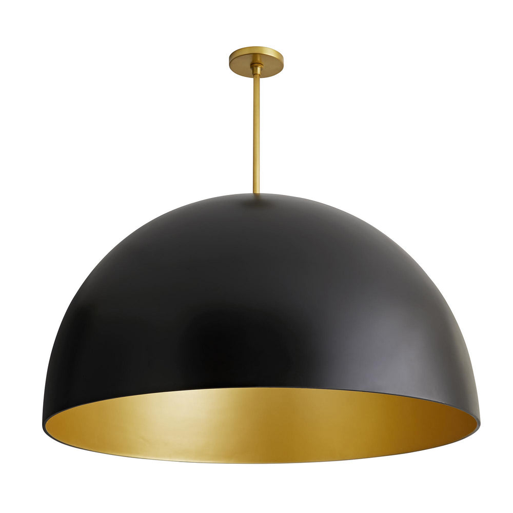 Arteriors - One Light Pendant - Pascal - Black- Union Lighting Luminaires Decor