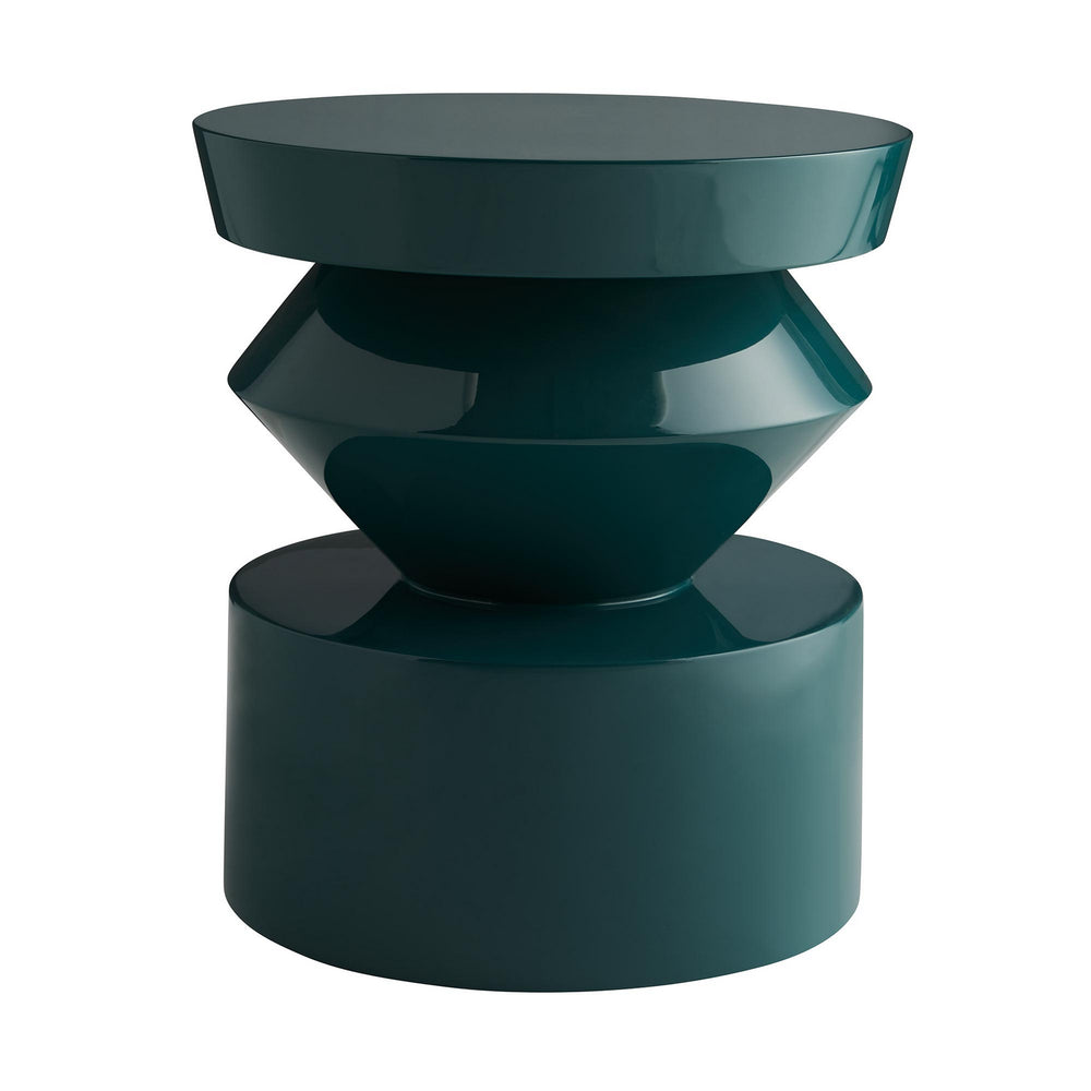 Arteriors - Side Table - Uma - Peacock Lacquer- Union Lighting Luminaires Decor