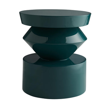 Arteriors - Side Table - Uma - Peacock Lacquer- Union Lighting Luminaires Decor